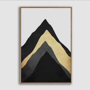 SIGNFORD Framed Abstract Scenery Canvas